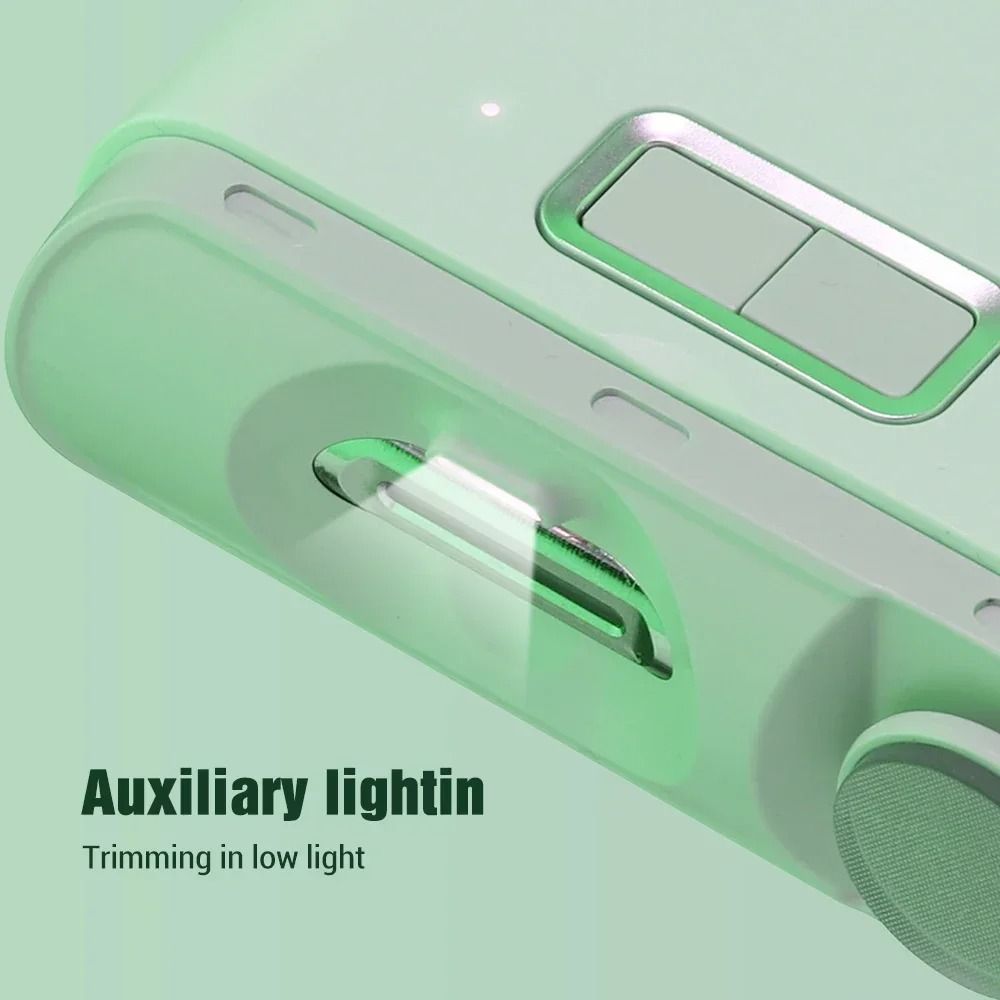 Electric Nail Clipper And Manicure Trimmer With LED Light For Adults And Babies 5