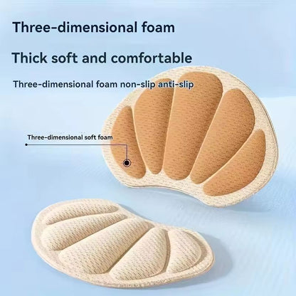 SecureStep 8Pack SelfAdhesive Heel Pads  AntiSlip Cushions To Prevent Heel Slipping  Blisters 2