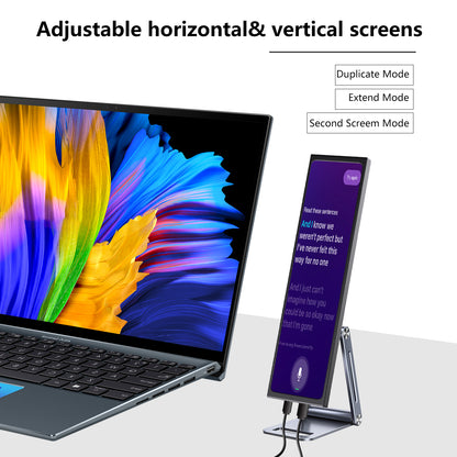 IPS Display VESA HDMI USBC Inch Portable Small Size Dual Connectivity Monitor For Laptop Use 2