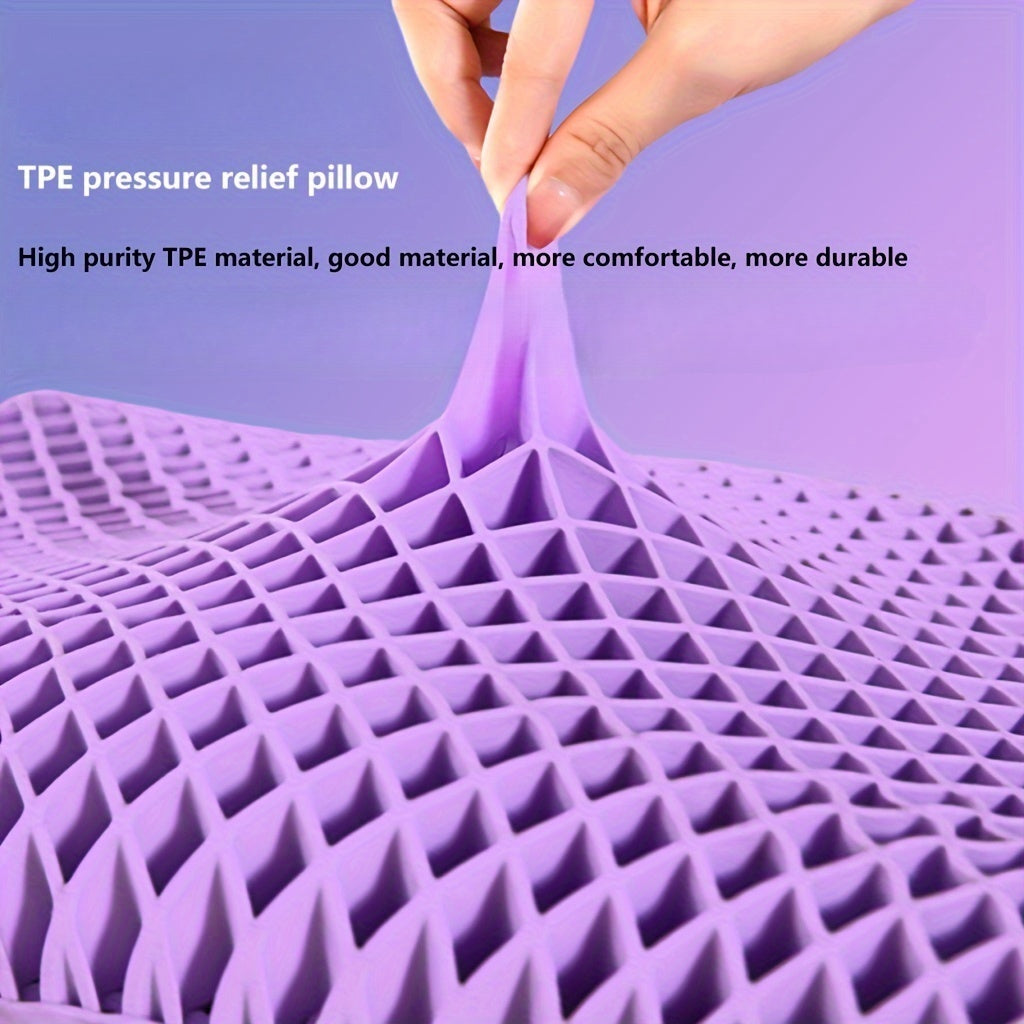 Zero Pressure Pectin Pillow, Washable TPE Pillow, Cervical Neck Pillow for Adult Comfort
