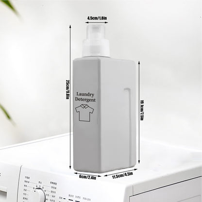 Laundry Detergent Dispenser , Refillable Storage Container, Laundry Room Canister for Softener, Liquid Powder