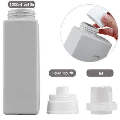 Laundry Detergent Dispenser , Refillable Storage Container, Laundry Room Canister for Softener, Liquid Powder