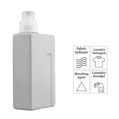 Laundry Detergent Dispenser , Refillable Storage Container, Laundry Room Canister for Softener, Liquid Powder
