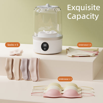 Portable Mini Washing Machine For Pet Clothes Wireless Charging Electric Washing Cup For Home Under