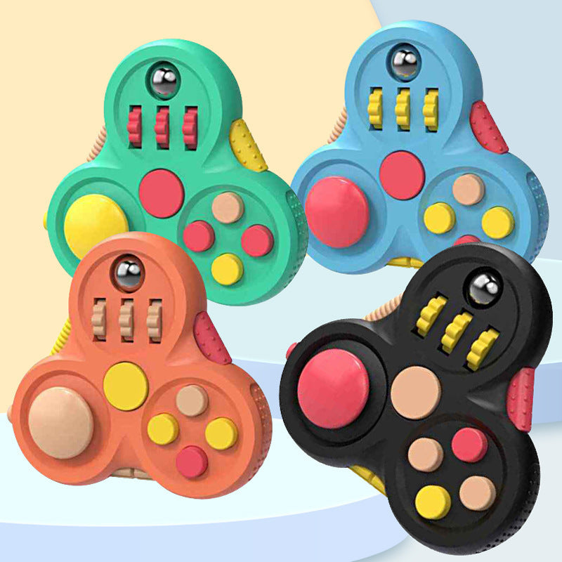 Second-Generation Gyro Game Controller, Fingertip Spinner Toy for Stress Relief and Teenagers