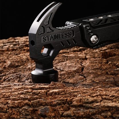 Camping Tool Outdoor Multifunctional Claw Hammer Woodworking Hammer Broken Window Escape Hammer Veh 2