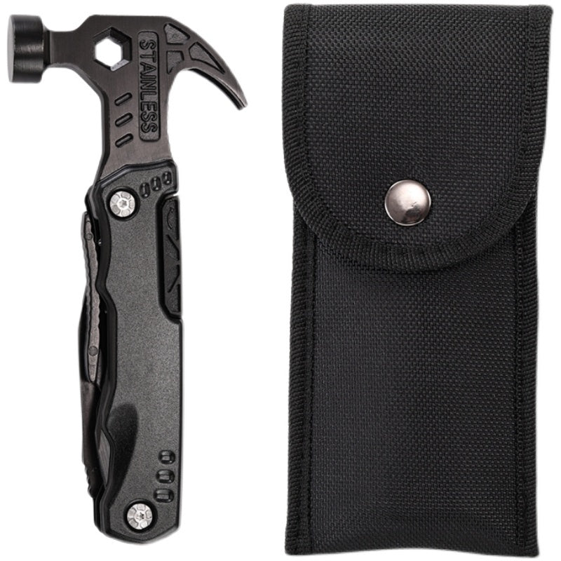 Camping Tool Outdoor Multifunctional Claw Hammer Woodworking Hammer Broken Window Escape Hammer Veh 5