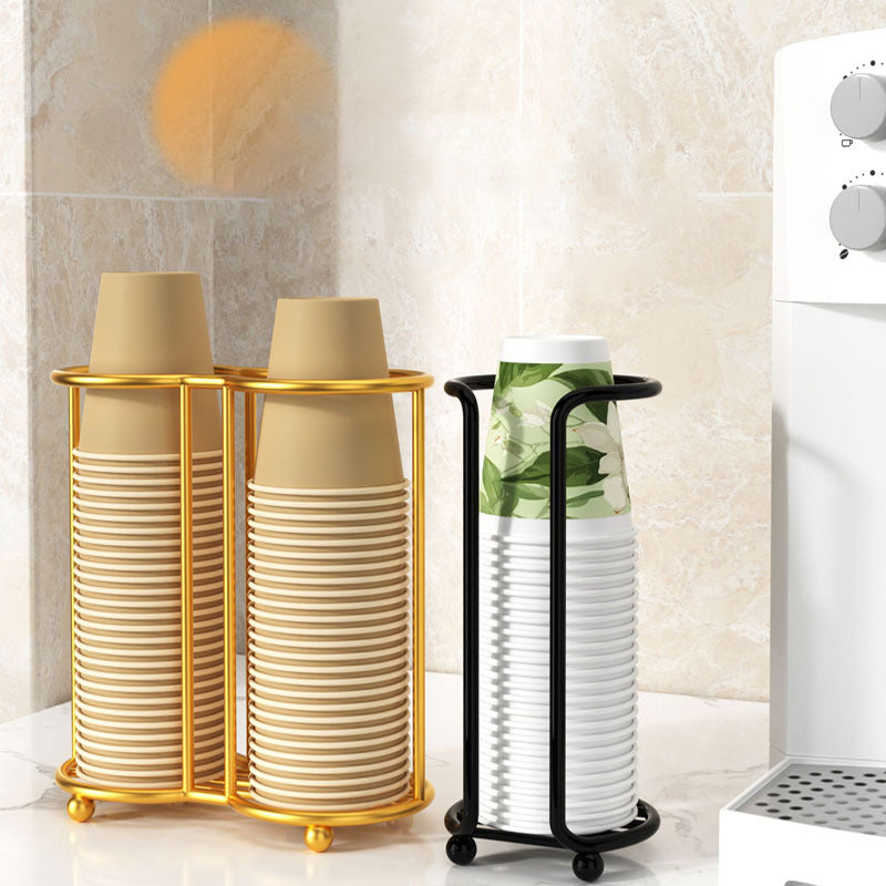 Multifunctional Desktop Cup Storage Rack Household Coffee Cup Holder Disposables Cups Picker For Ki