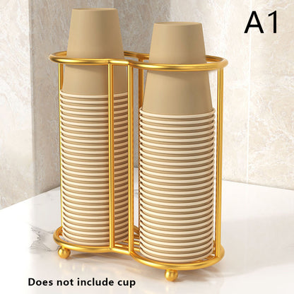 Multifunctional Desktop Cup Storage Rack Household Coffee Cup Holder Disposables Cups Picker For Ki