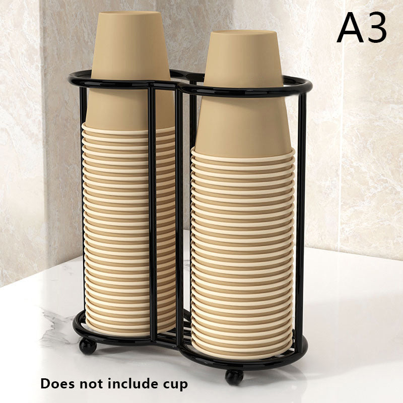 Multifunctional Desktop Cup Storage Rack Household Coffee Cup Holder Disposables Cups Picker For Ki