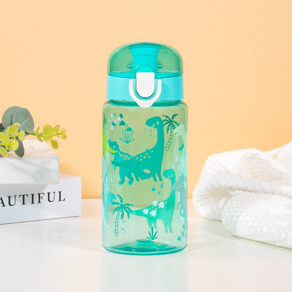 Student Office Portable Travel Water Cup Dinosaur Gym Sports Fitness Bottle For Cold Water Juice Dr 5