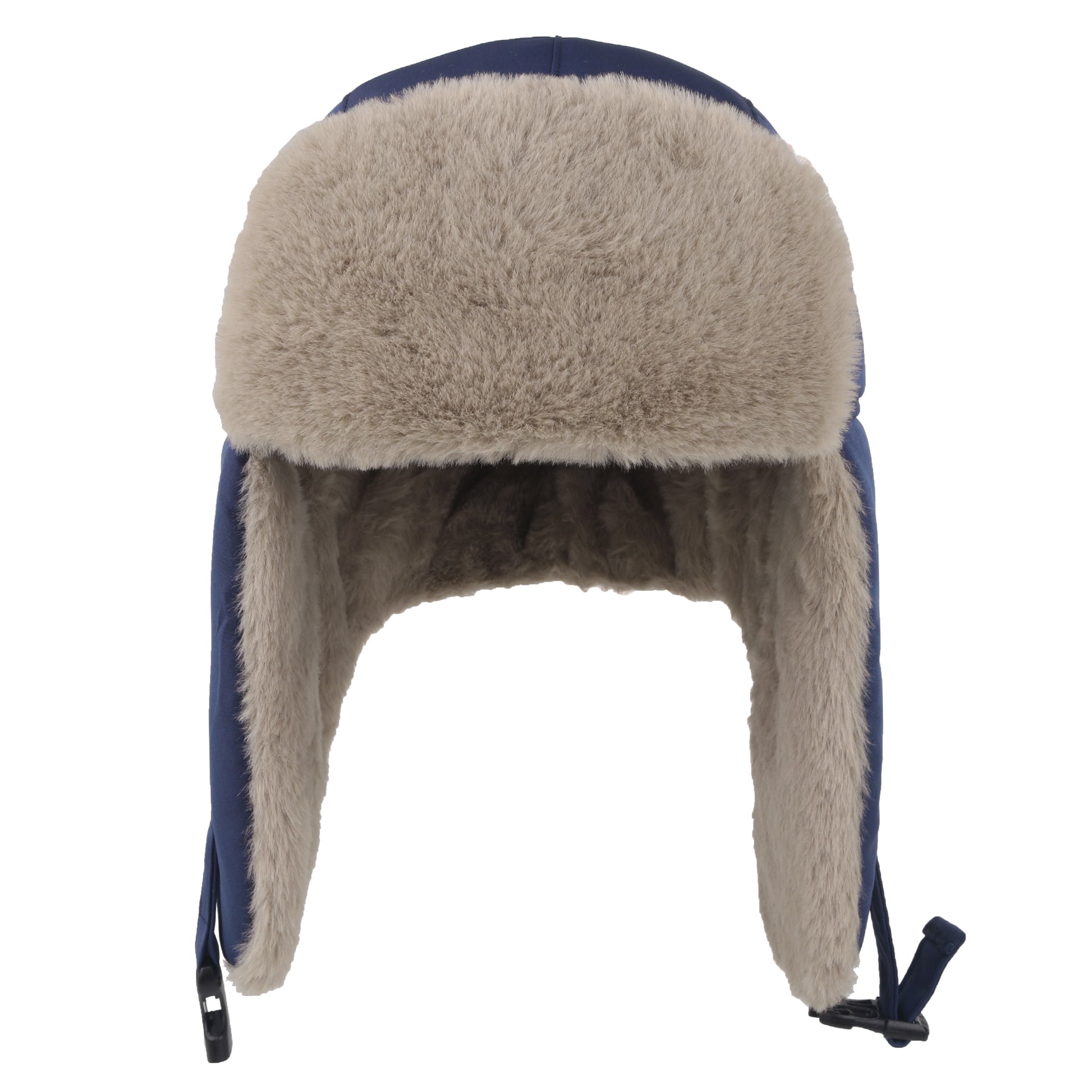 Chunky Warm Trapper Hat, Winter Russian Ushanka for Boys Girls, Waterproof Plush Lined Skiing Cap