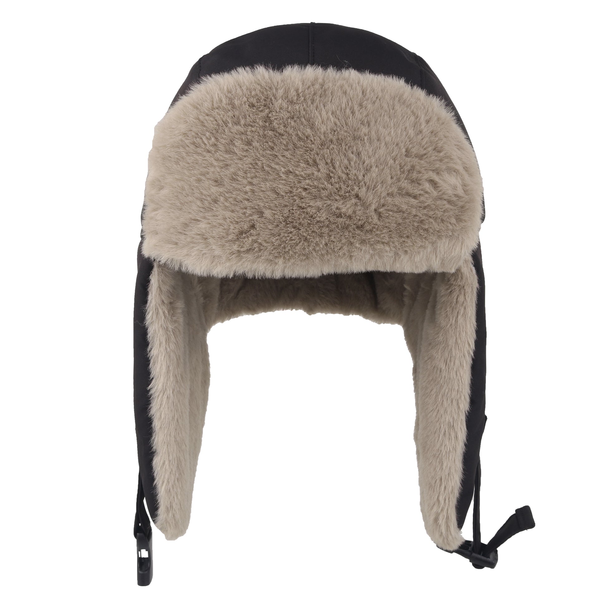 Chunky Warm Trapper Hat, Winter Russian Ushanka for Boys Girls, Waterproof Plush Lined Skiing Cap
