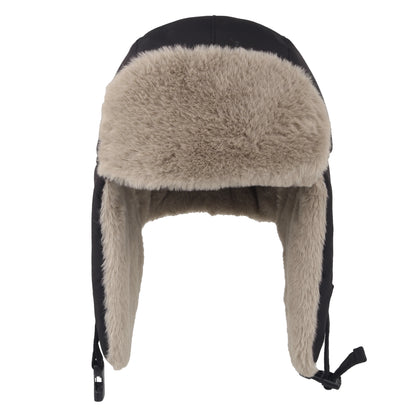 Chunky Warm Trapper Hat, Winter Russian Ushanka for Boys Girls, Waterproof Plush Lined Skiing Cap