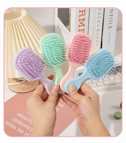 MiniSoft Cartoon Hair Cushion Brush 1