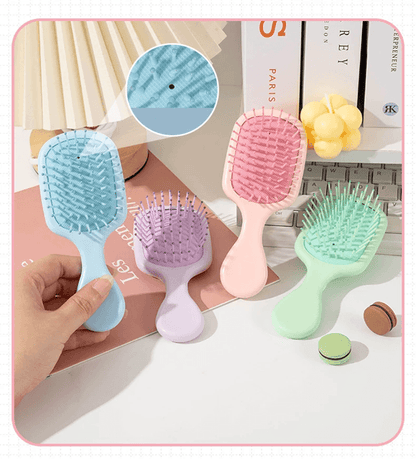 MiniSoft Cartoon Hair Cushion Brush 2