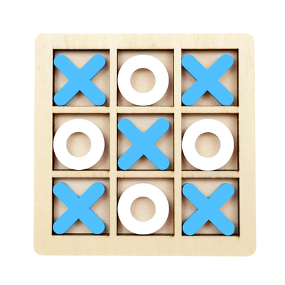Wooden Montessori Play Game Kids Mini Chess Puzzle Early Educational Toy For Brain Learning 6