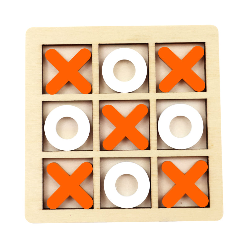 Wooden Montessori Play Game Kids Mini Chess Puzzle Early Educational Toy For Brain Learning 7