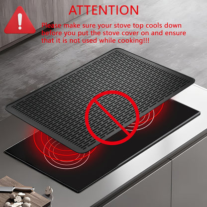 Silicone Electric Stove Top Cover Mat HeatResistant Glass Stove Cover NonSlip Mat Ceramic Stove Top 4