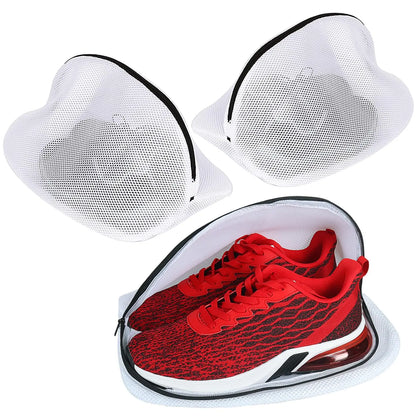 Shoe Washing Bag, Zip Closure Storage Bags for Running Shoes, Sneakers, and Bras Organizer