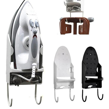 Portable Iron Holder, Wall Mount Iron Storage Rack, Household Ironing Board Hanger