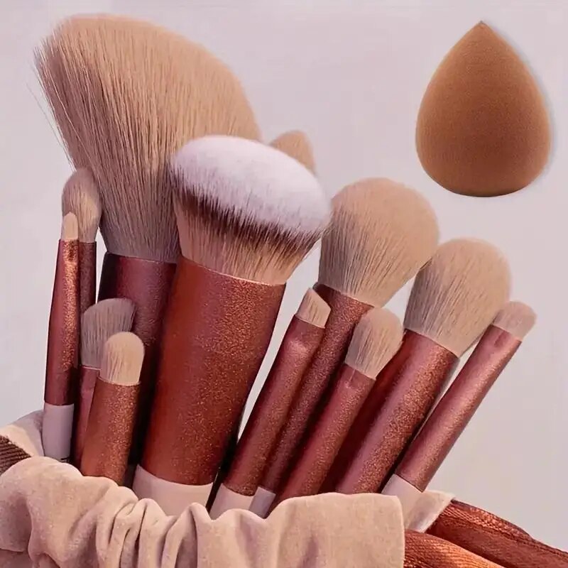 Professional Makeup Brush Set, Soft Fluffy Kabuki, Blending Foundation, Powder Brush, Eyeshadow Beauty Tool for Makeup