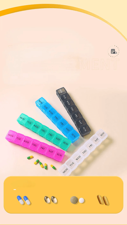 WeekEase 7 Day Pill Organizer Box 1