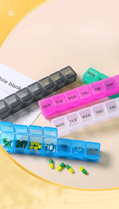 WeekEase 7 Day Pill Organizer Box 2