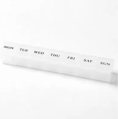 WeekEase 7 Day Pill Organizer Box 6