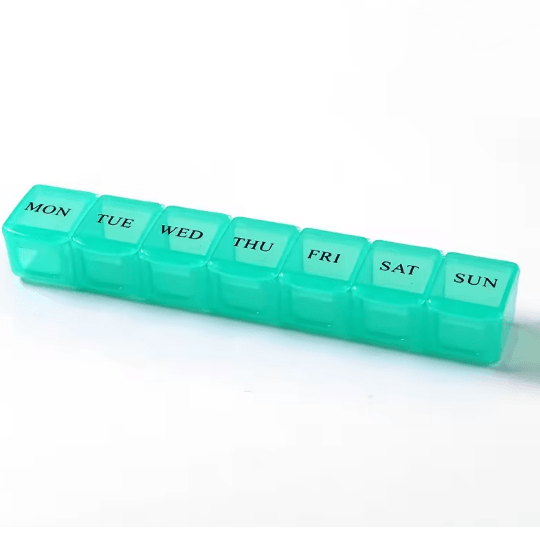 WeekEase 7 Day Pill Organizer Box 7