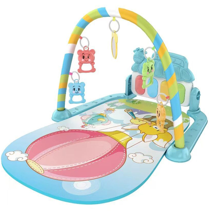 Newborn Baby Fitness Stand Toy Pedal Piano Music Crawling Mat Baby Toy For Growth 7