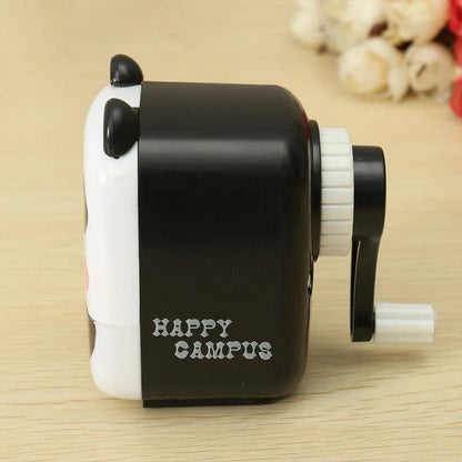 HandCranked Cartoon Panda Tiger Pencil Sharpener Cute Animal Stationery For School And Office Porta 2