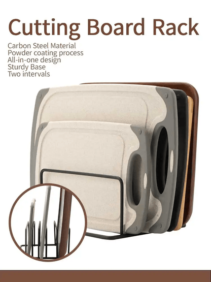 SpaceStack Cutting Board and Lid Organizer