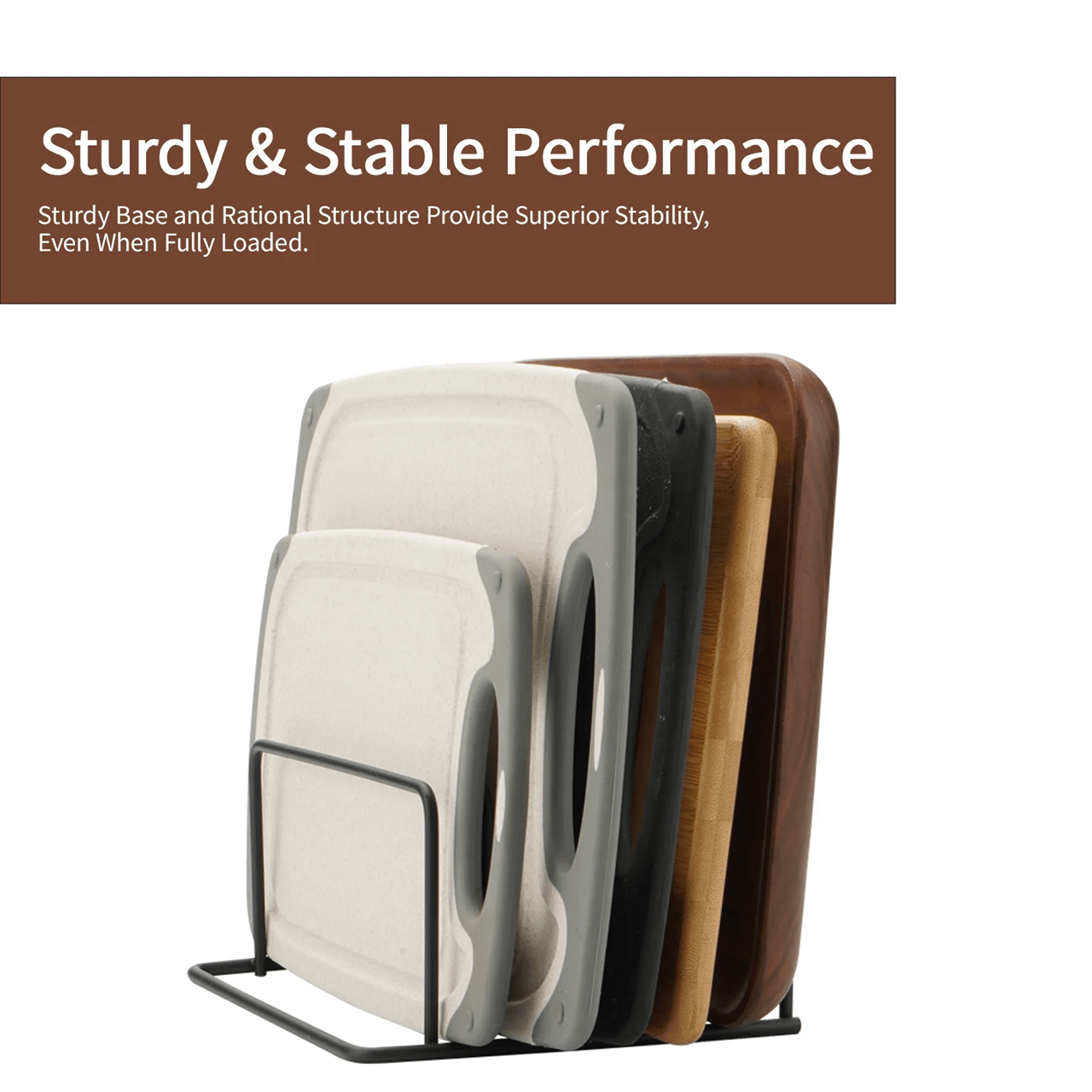 SpaceStack Cutting Board And Lid Organizer 1