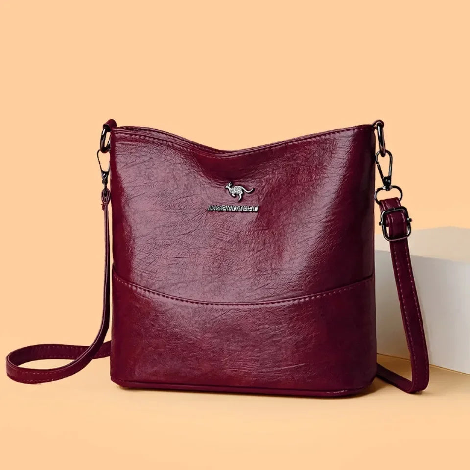 Designer Handbag for Women Soft PU Leather Crossbody Bag Casual Female Shoulder Bag