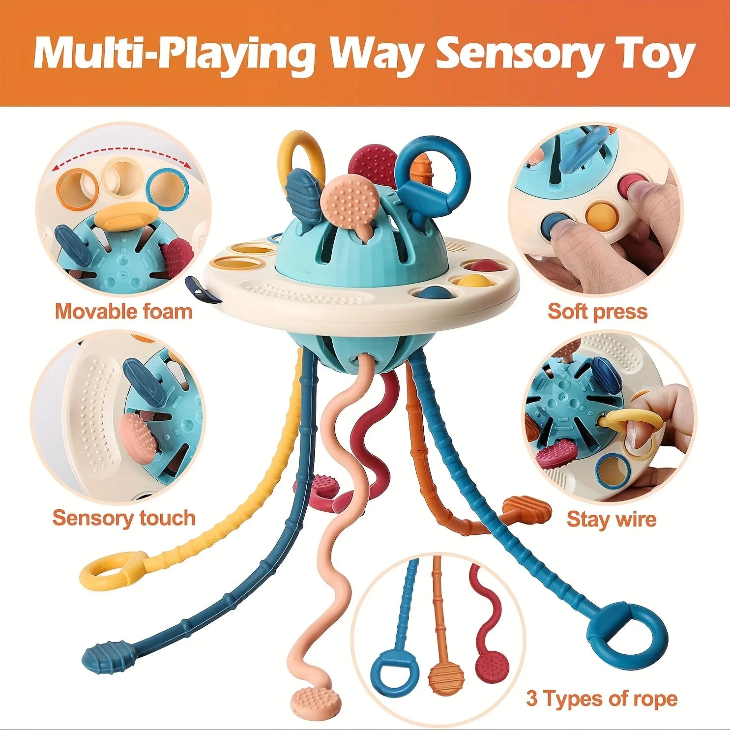 Crawling Mat Baby Toy Pedal Piano Newborn Baby Music Montessori Sensory Toys For Toddlers 3