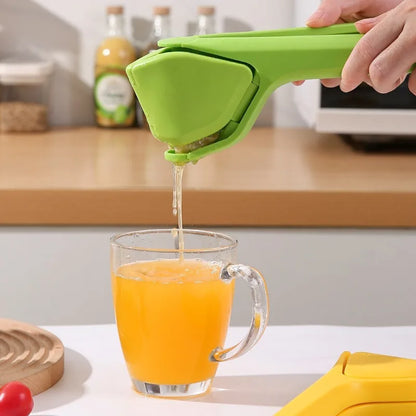 Handheld Lemon Squeezer, Multifunctional Juicer, Dual-Hand Squeeze Fruit Vegetable Juicer Tool