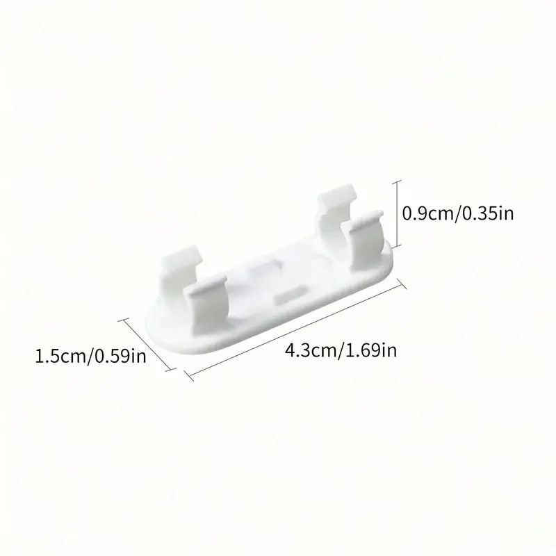 SlimLine 30Pack Adhesive Cable Clips  Wire Organizer For Desk  Wall 3