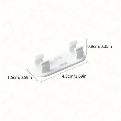 SlimLine 30Pack Adhesive Cable Clips  Wire Organizer For Desk  Wall 3