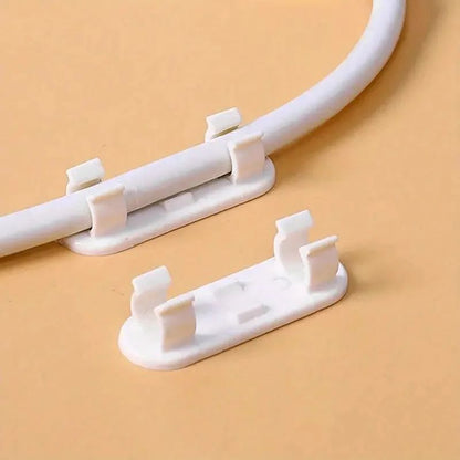 SlimLine 30Pack Adhesive Cable Clips  Wire Organizer For Desk  Wall 5