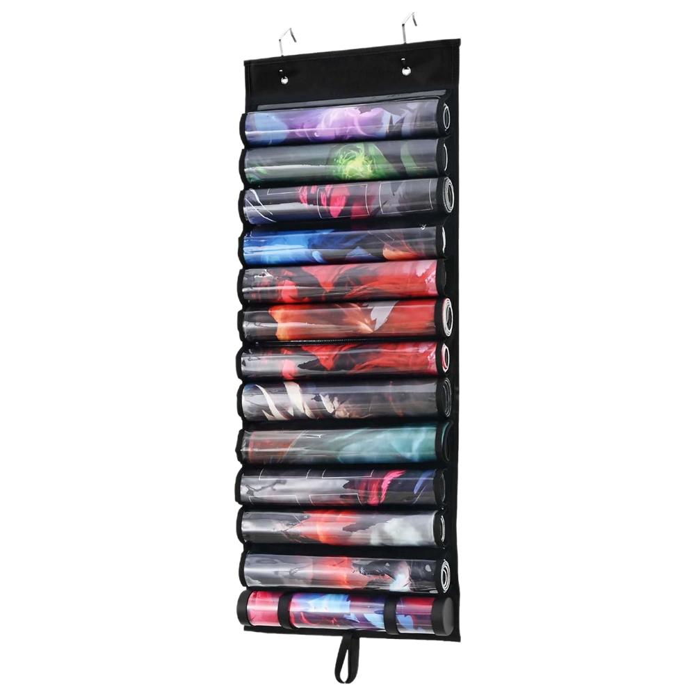 Play Mat Tube Storage Bag For MTG Card Game Play Mats Transparent Plastic Slots Household Storage B 4