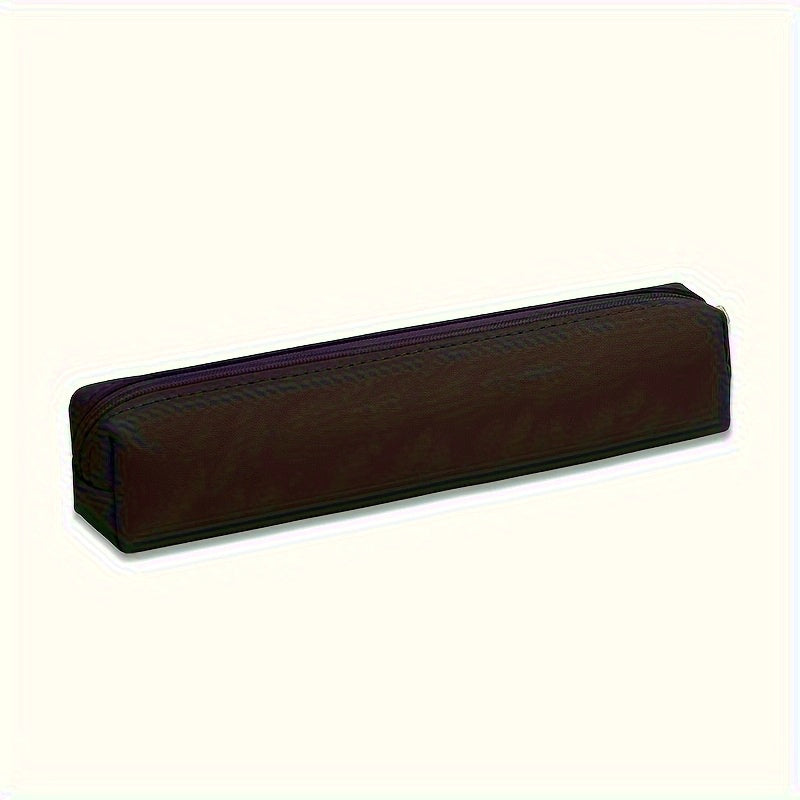 Premium Faux Leather Pencil Case Mini Makeup Pencil Case Bag Fashionable  Functional 7