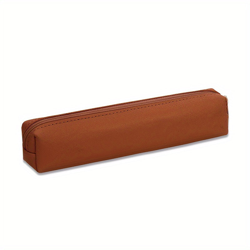 Premium Faux Leather Pencil Case Mini Makeup Pencil Case Bag Fashionable  Functional 4