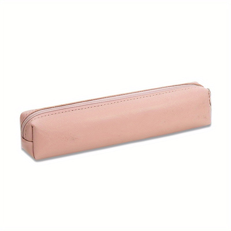 Premium Faux Leather Pencil Case Mini Makeup Pencil Case Bag Fashionable  Functional 5
