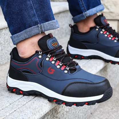 Puncture-Proof Work Boots, Steel Toe Cap Shoes, Protective Working Shoes, Male Security Sneakers, Safety Footwear