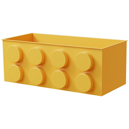 Magnetic WallMounted Building Blocks Refrigerate Storage Rack 7
