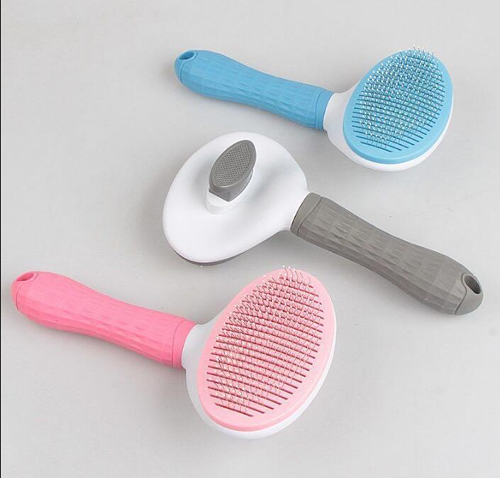 Stainless Steel Pet Dog Hair Brush, Cat Comb for Long Hair, Grooming and Care for Dogs and Pets