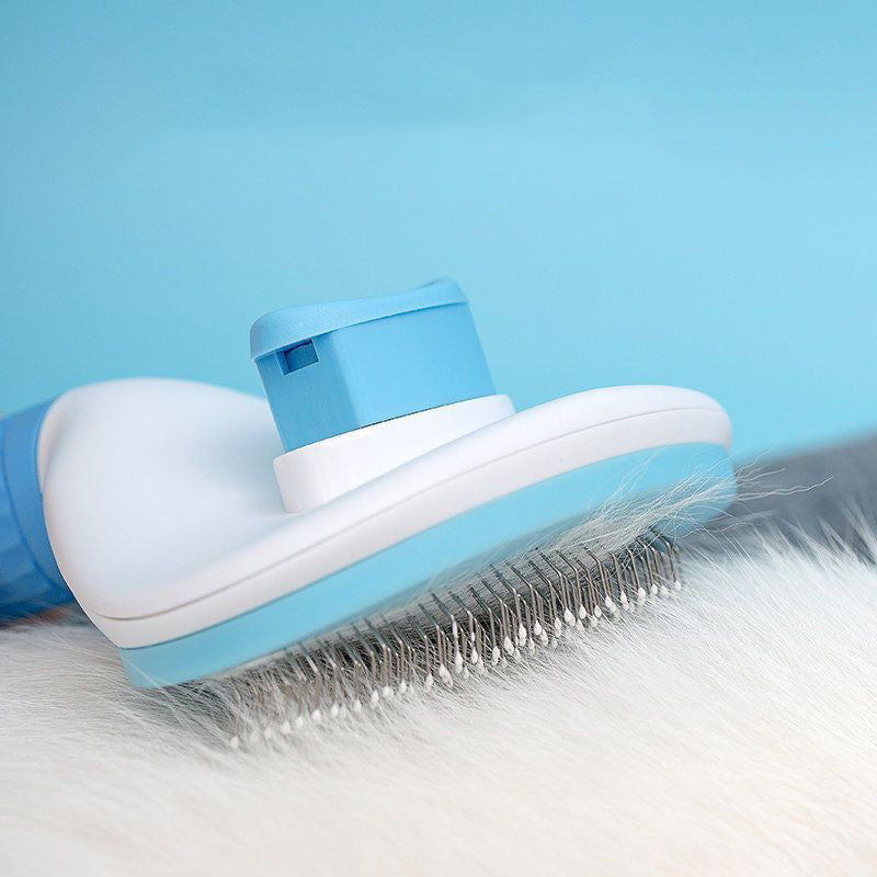 Stainless Steel Pet Dog Hair Brush, Cat Comb for Long Hair, Grooming and Care for Dogs and Pets