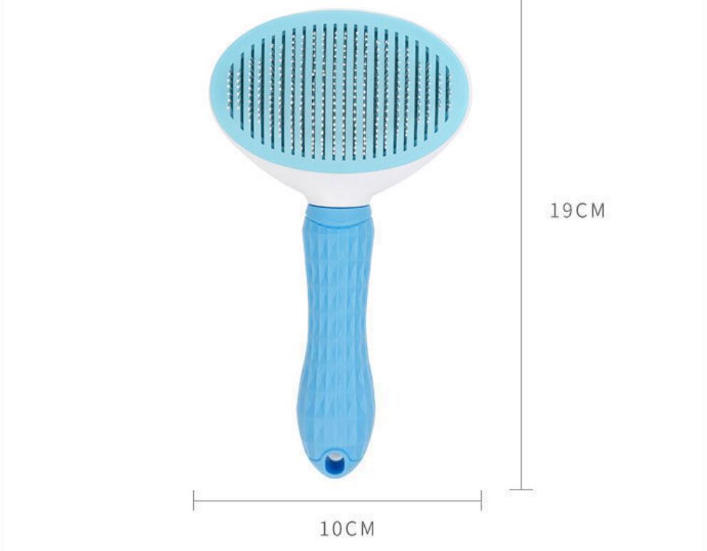 Stainless Steel Pet Dog Hair Brush, Cat Comb for Long Hair, Grooming and Care for Dogs and Pets