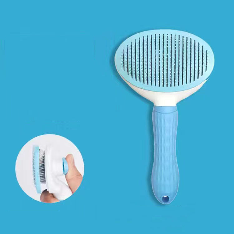 Stainless Steel Pet Dog Hair Brush, Cat Comb for Long Hair, Grooming and Care for Dogs and Pets